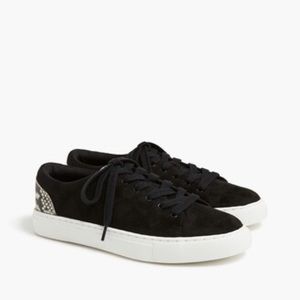 NWT JCrew Sneakers - Black, Sz 8